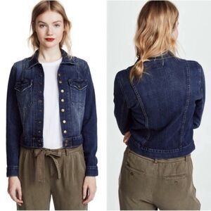 Current/Elliott ‘The Snap’ Blue Jean Jacket